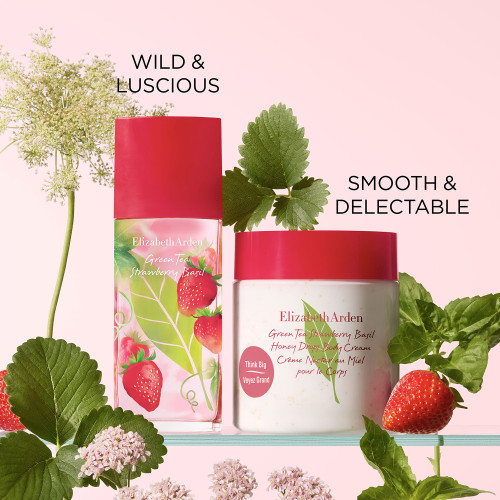 Green Tea Strawberry Basil