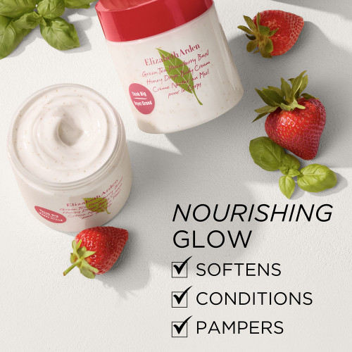 GREEN TEA STRAWBERRY BASIL HONEY DROPS