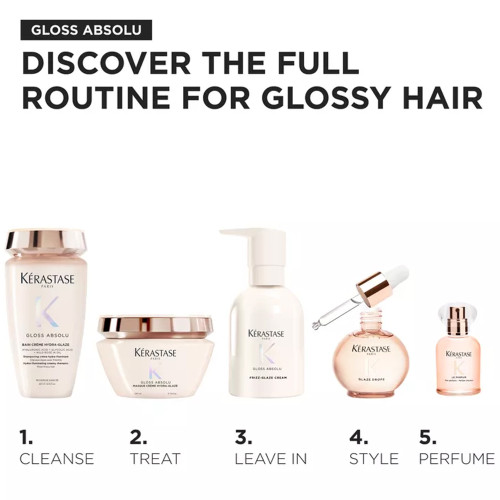 GLOSS ABSOLU BAIN CRÈME HYDRA-GLAZE ANTI-FRIZZ